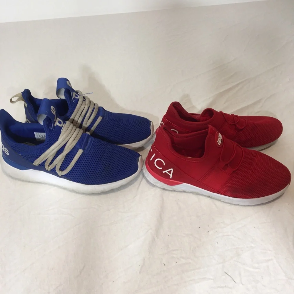 Adidas & Nautica light slide on sneakers boys
